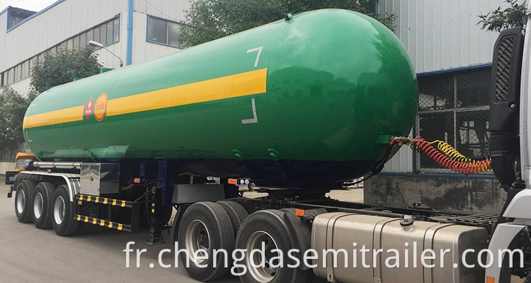 40 cubic meters LPG trailer
